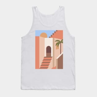 Boho travel art. Egypt #1 Tank Top